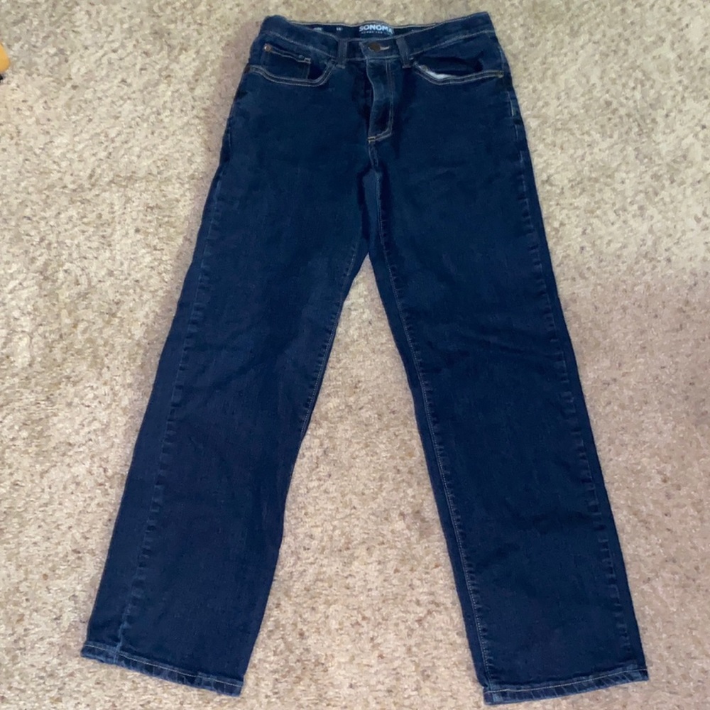 Sonoma straight leg size 14 boys jeans.